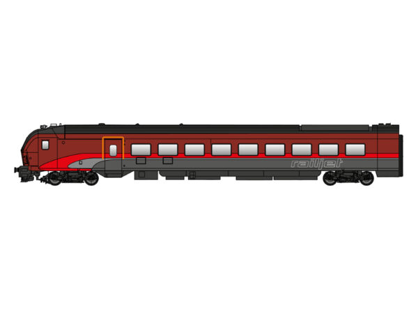 set vlaku Railjet ÖBB Jägerndorfer 72300 - Image 2