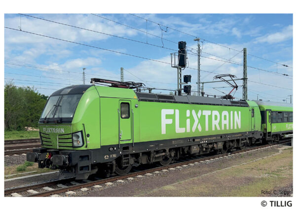 elektrická lokomotiva řady 193 Flixtrain Tillig 04845